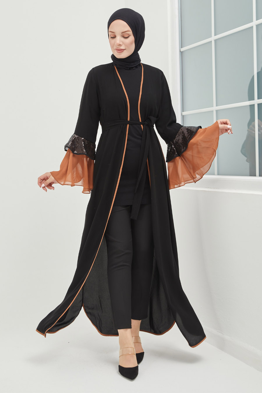 ABAYA - BRICK COLOR