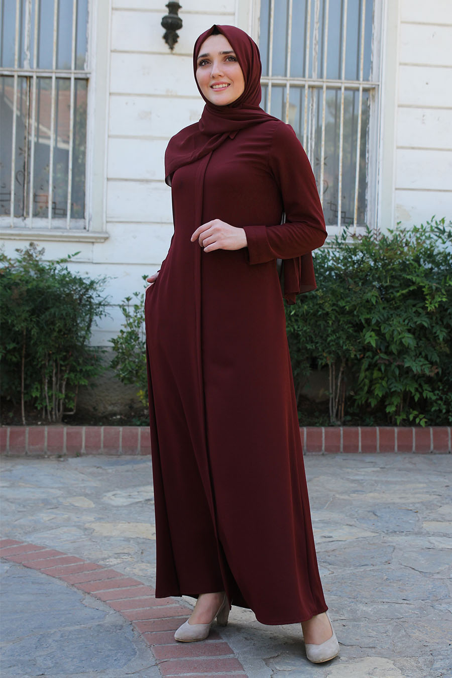 FEIZA COLLECTION PLUM ABAYA