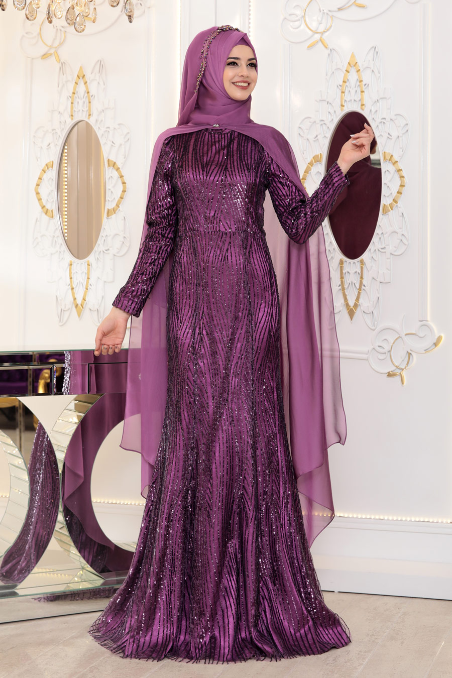 EVENING DRESS