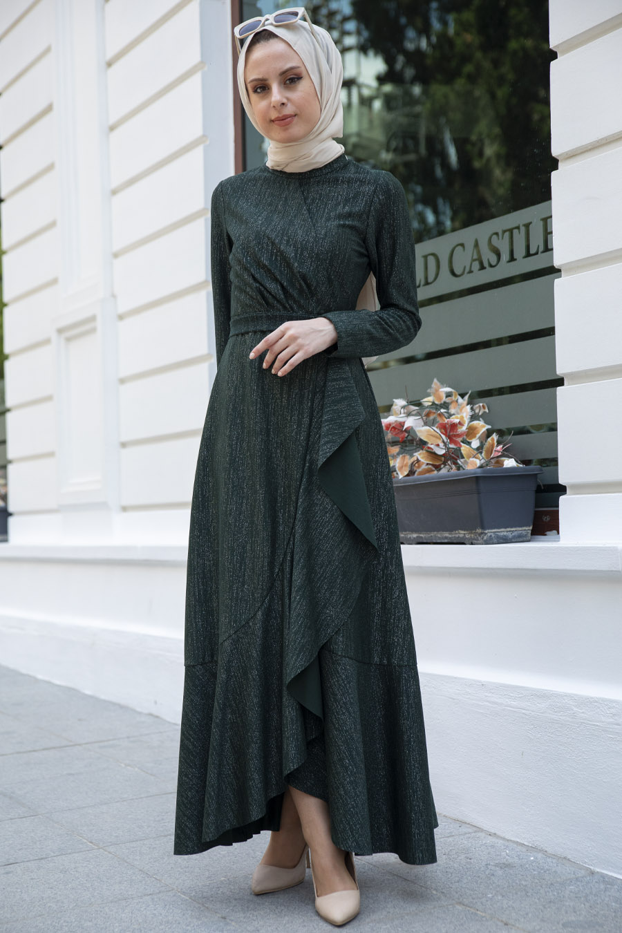 BRIGHT GREEN DRESS BRIGHT GREEN DRESS
