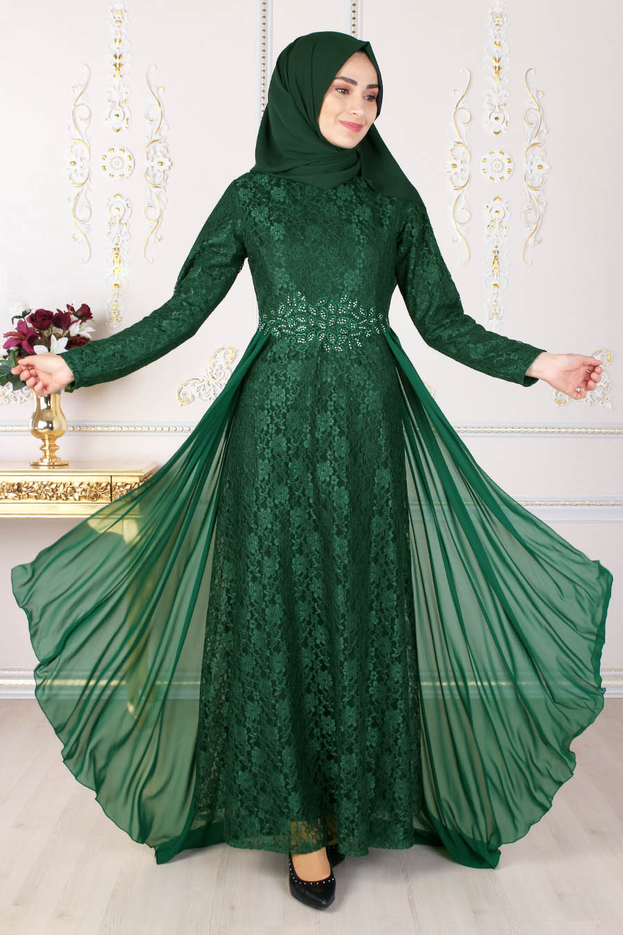 EVENING DRESS