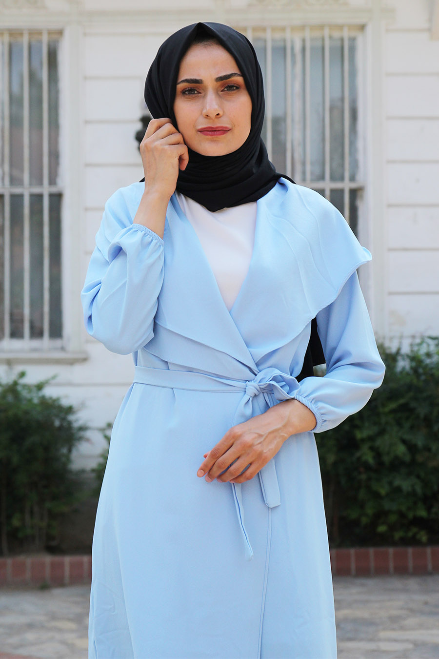 Baby blue coat hot sale