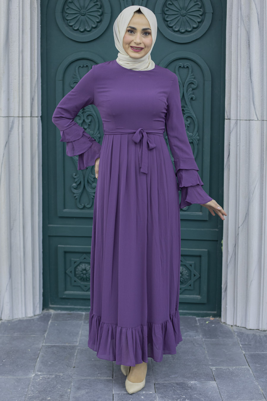 PURPLE DRESS
