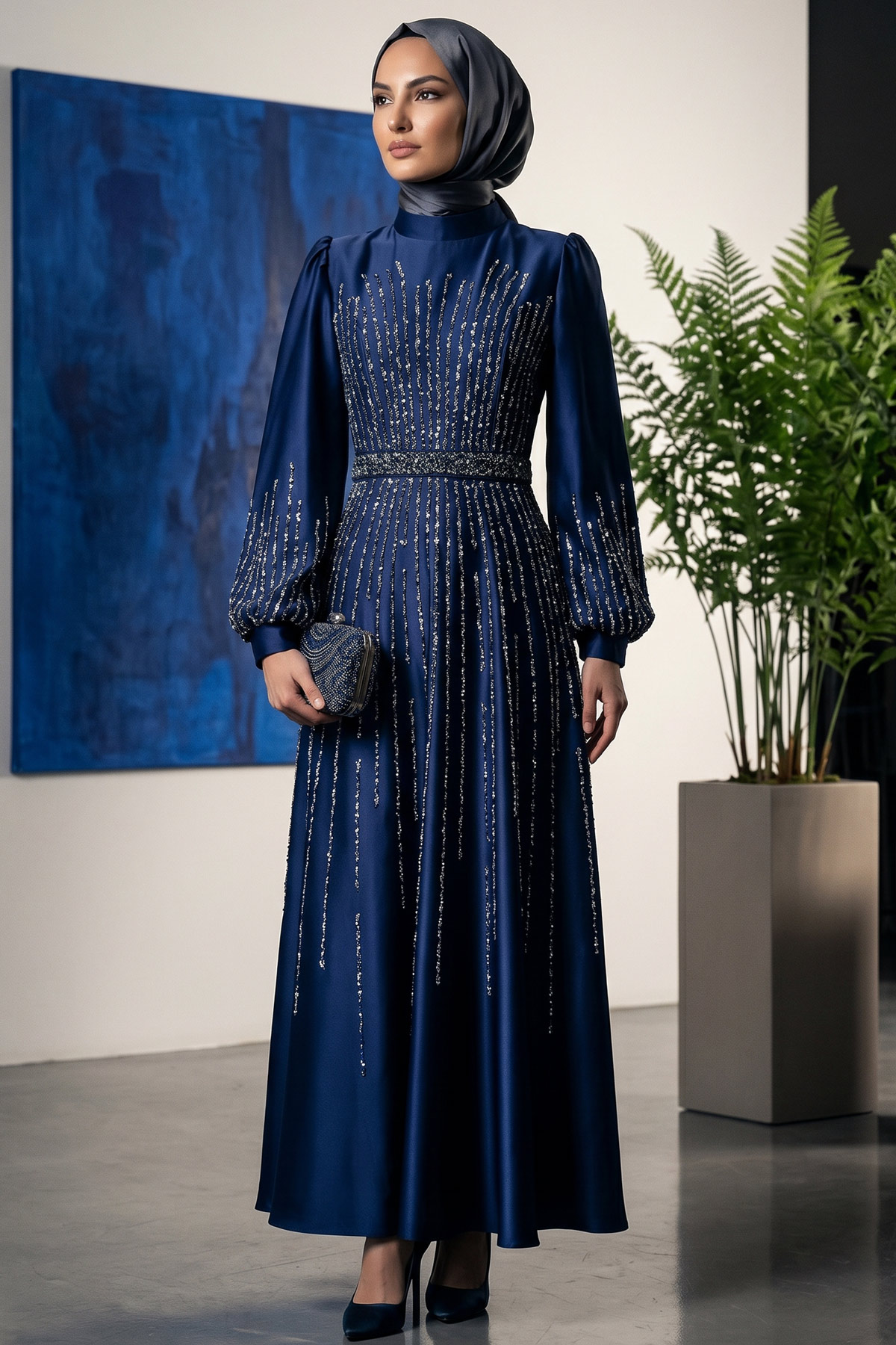 EVENING DRESS