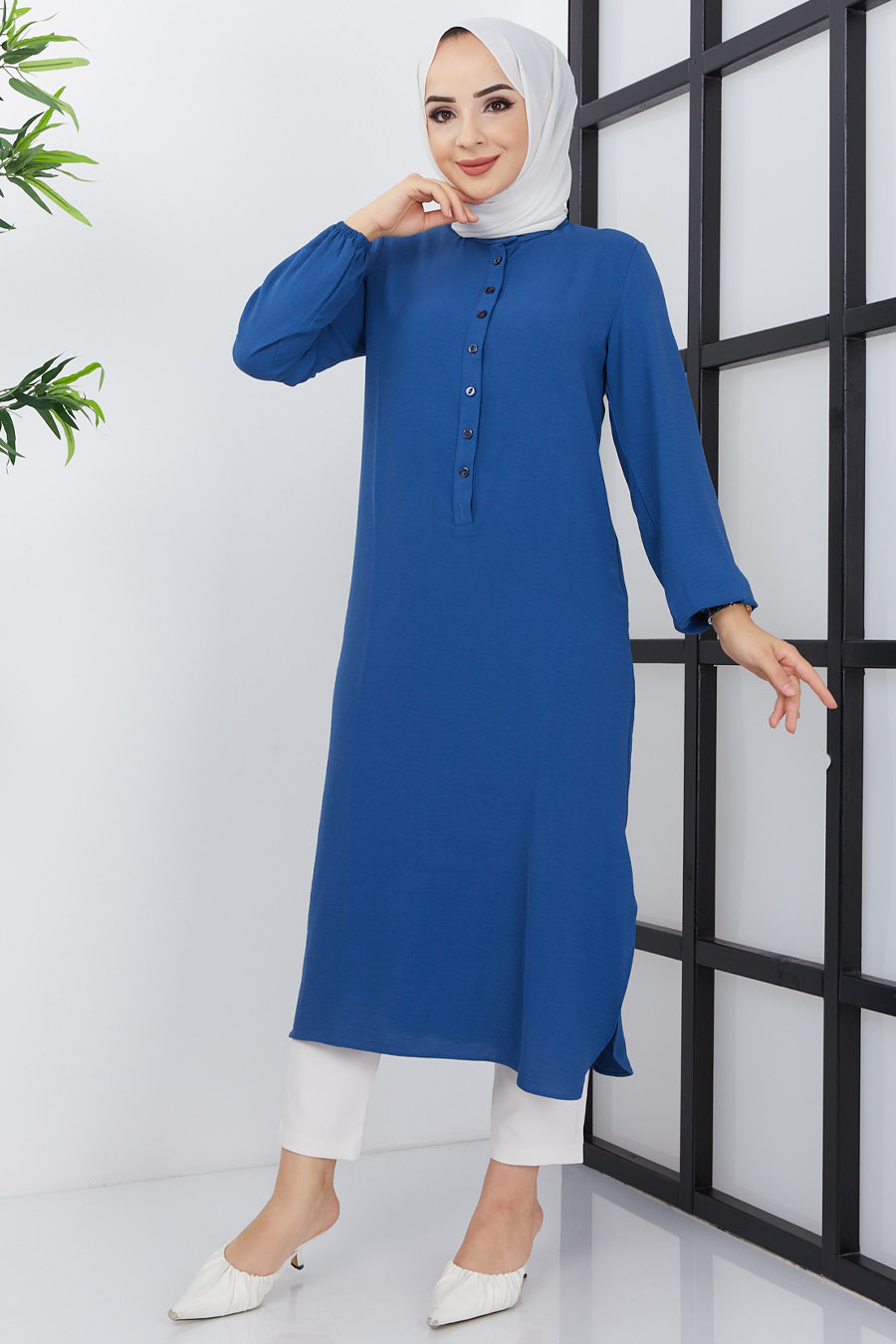 TUNIC - INDIGO COLOR
