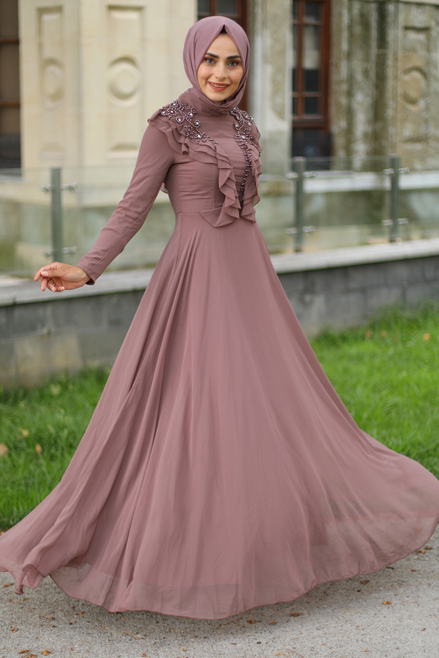 EVENING DRESS